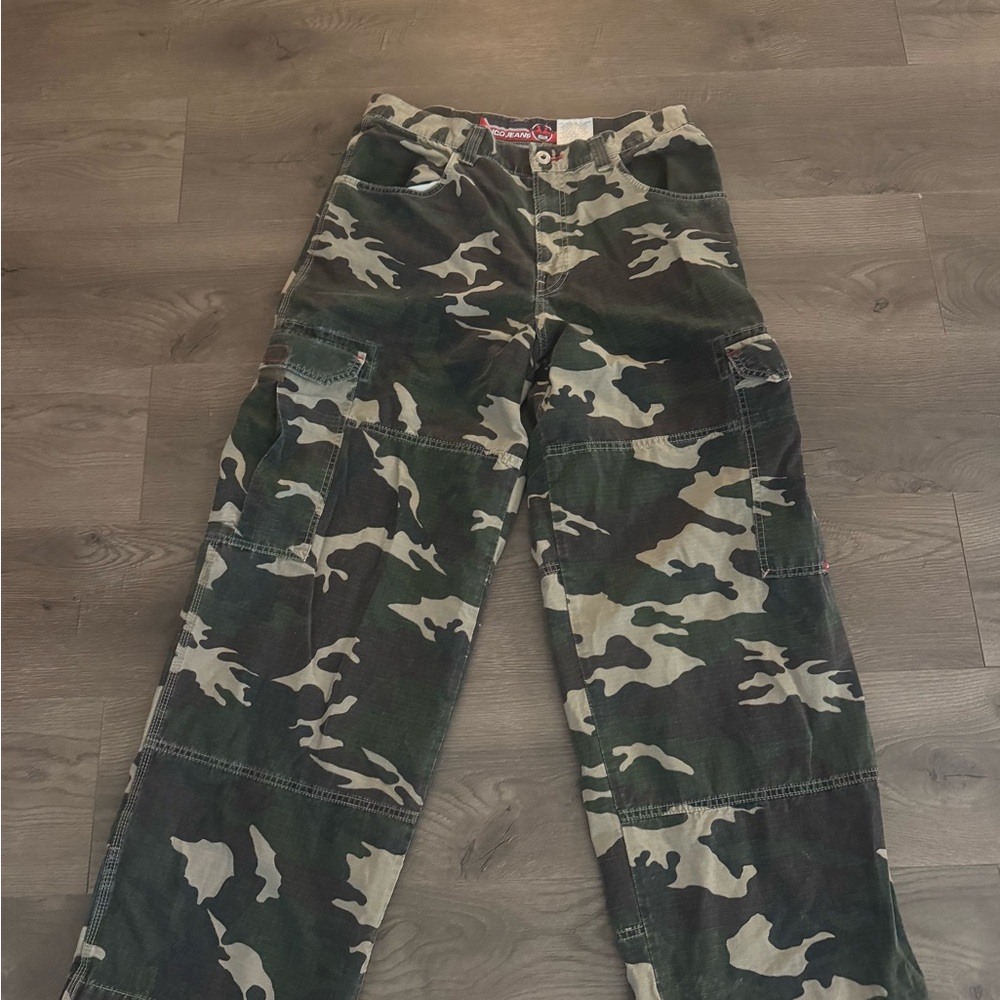 Camouflage Cargo JNCO Pants